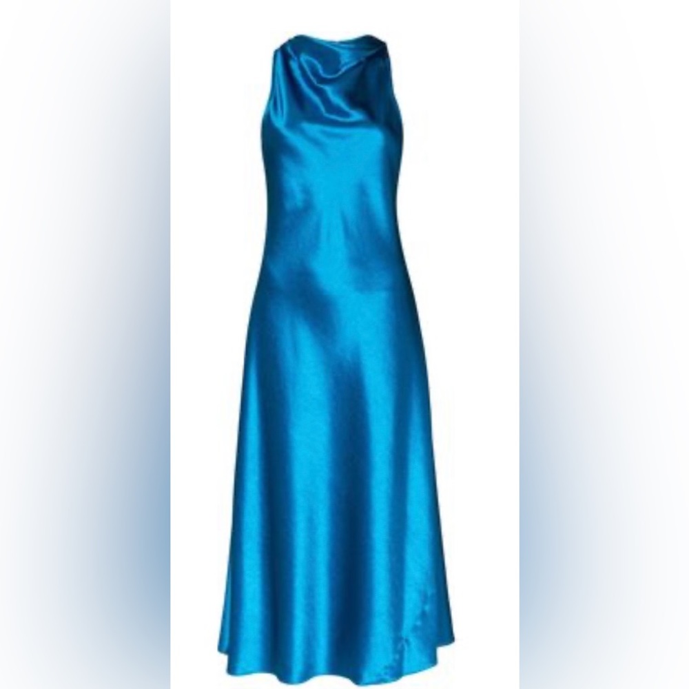 Sies Marjan Andy cowl-neck midi dress - Blue